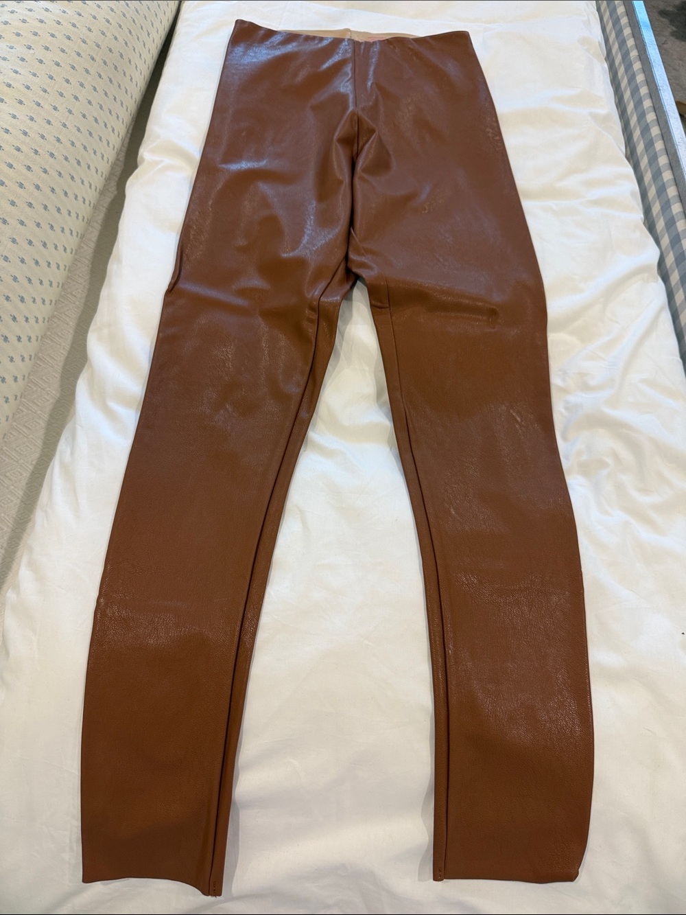 Commando Women’s Faux Leather Brown Leggings